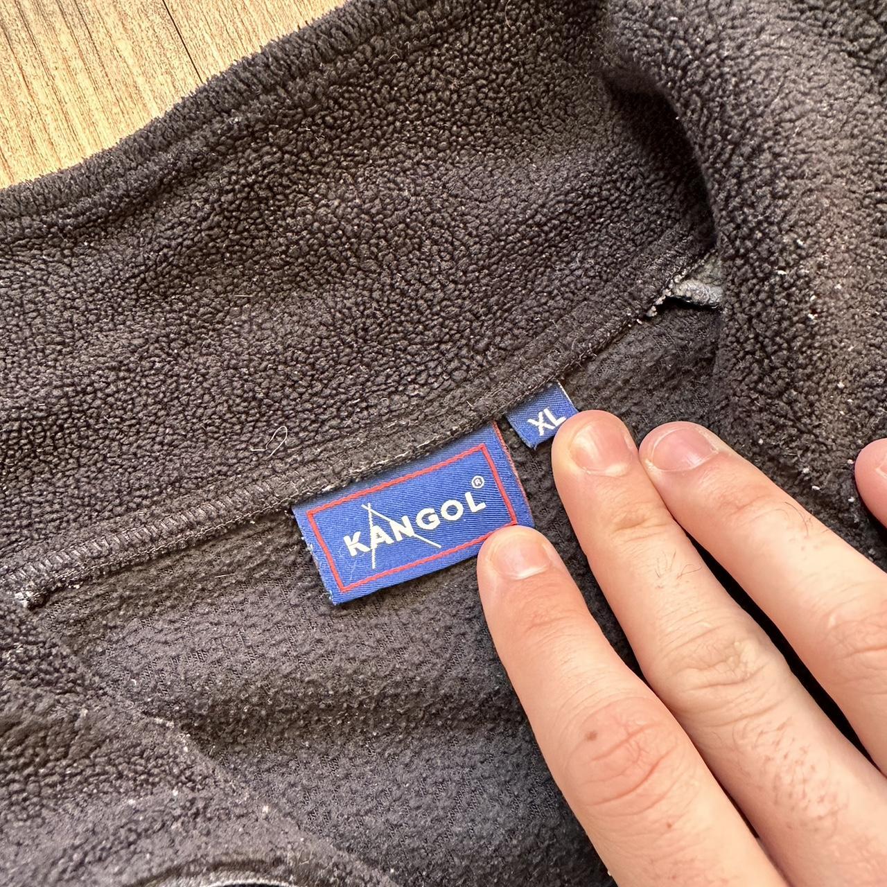 Kangol 2000s 1/4 zip fleece