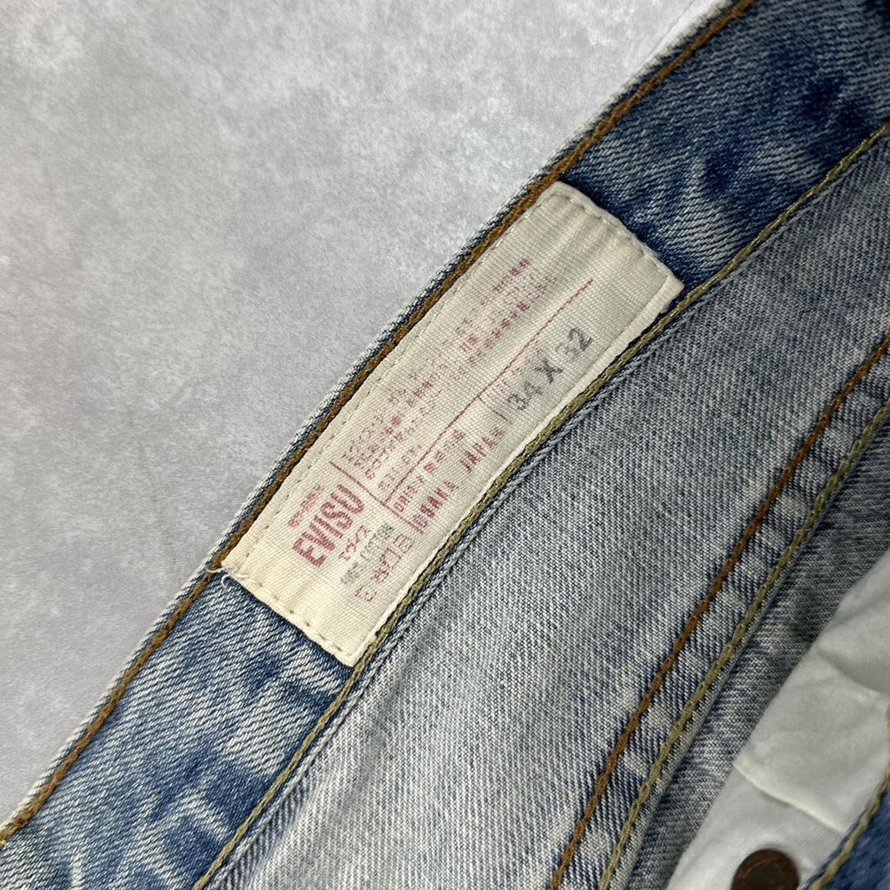 Evisu 2000s spellout skate jeans