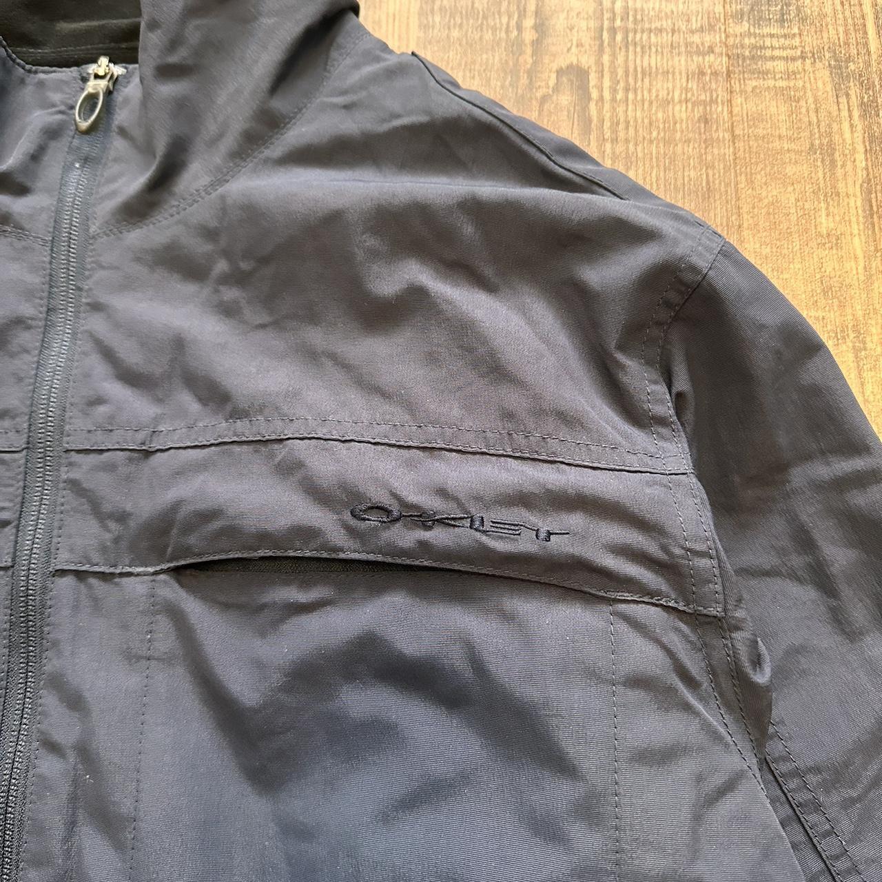 Oakley 2000s O logo tech fleece lined jacket