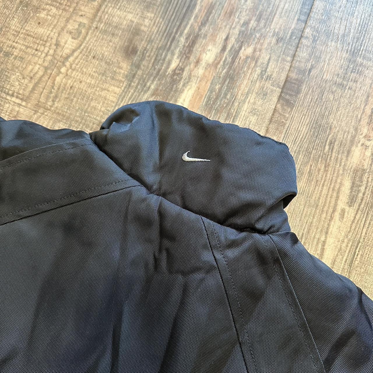 Nike Air 00s classic black puffer coat