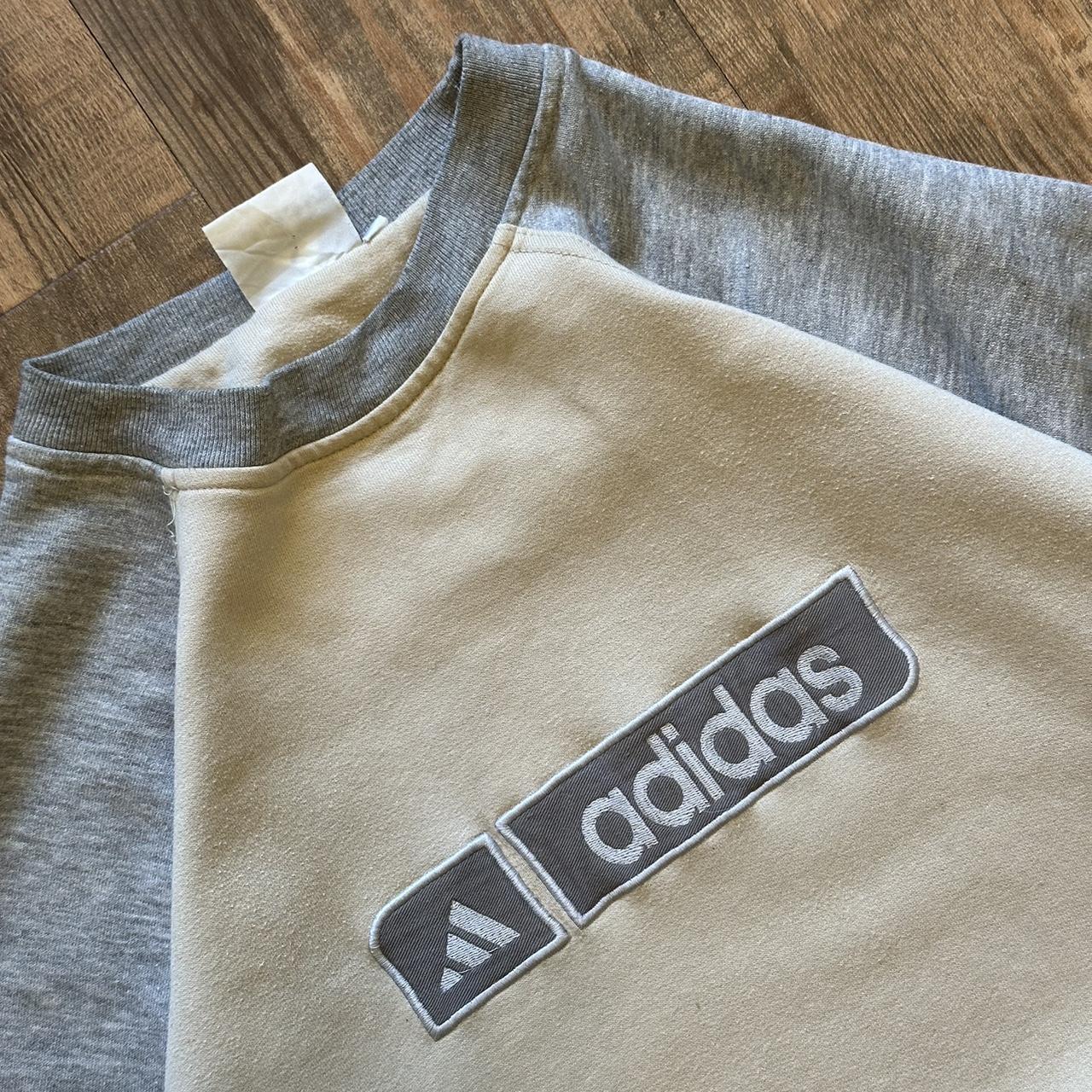 Adidas 2000s spellout sweatshirt