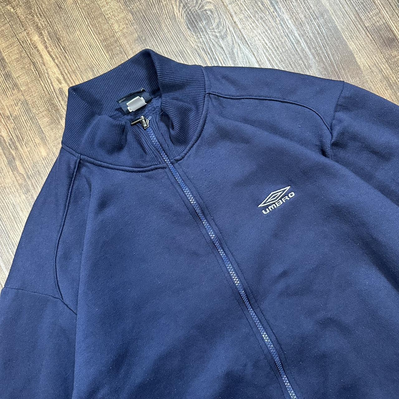 Umbro 2000s zip sweatshirt bomber