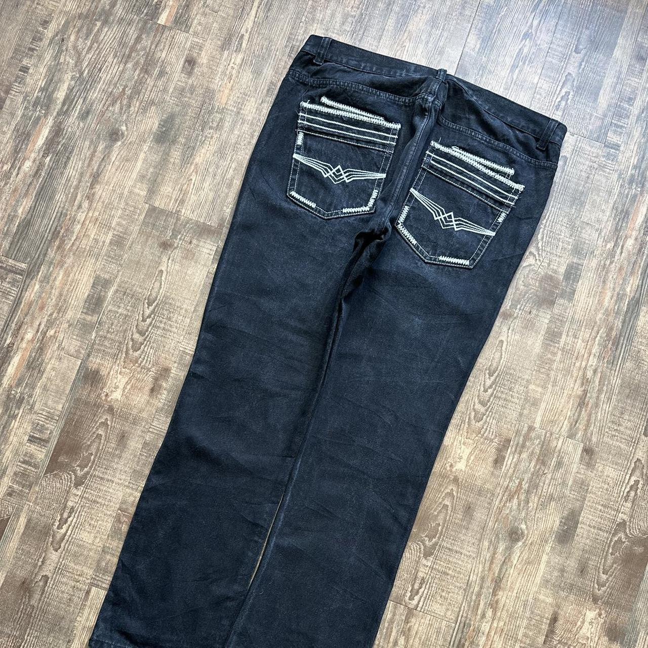 Jeanetix 2000s USA grunge distressed baggy jeans