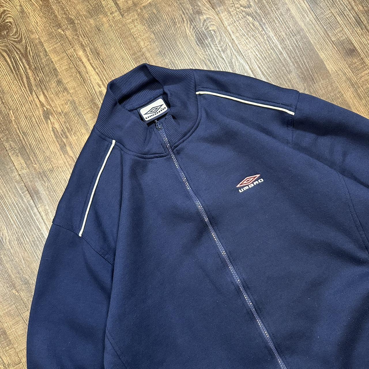 Umbro 2000s zip sweatshirt bomber