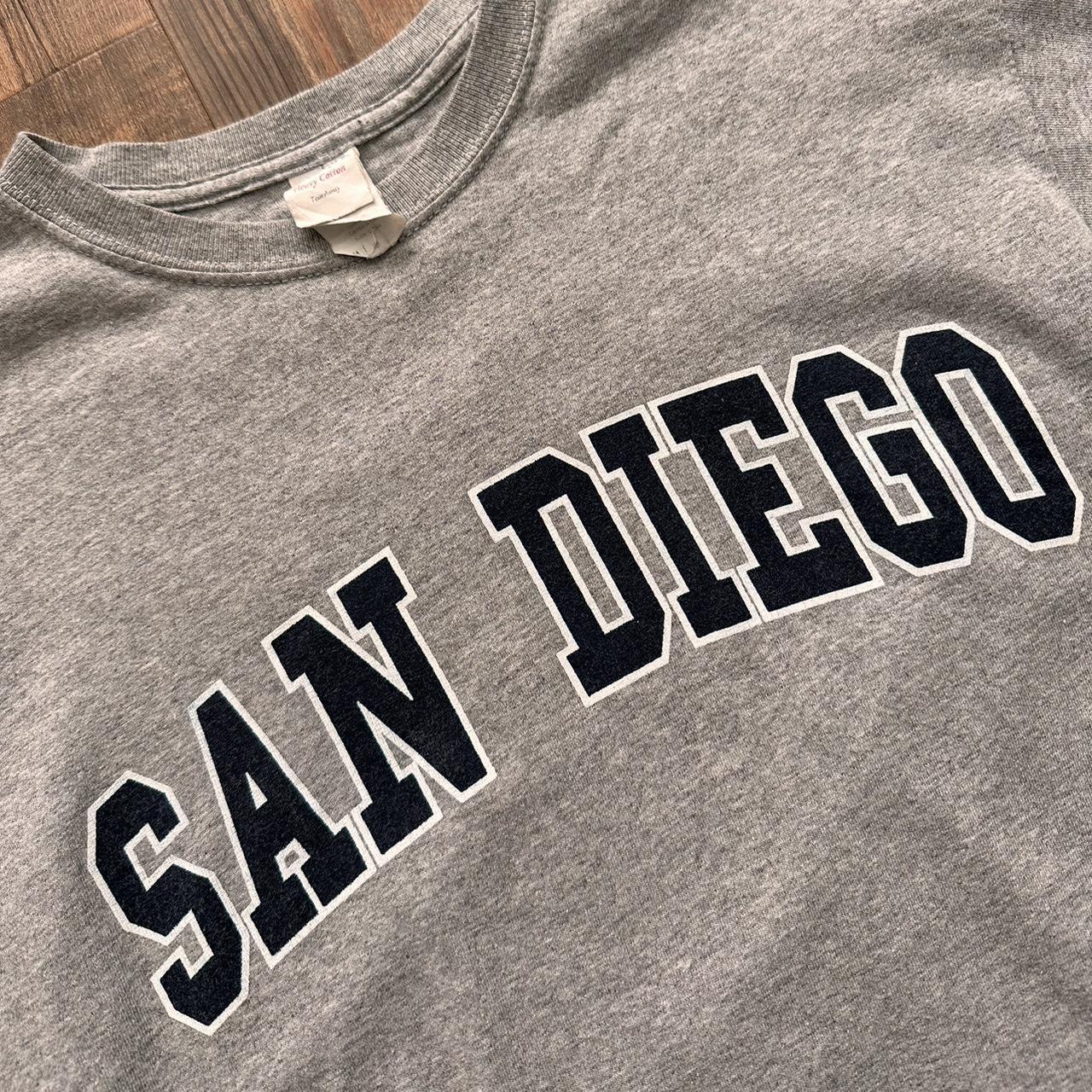 Vintage 90s/00s Gildan San Diego USA travel/tourist spell out T shirt