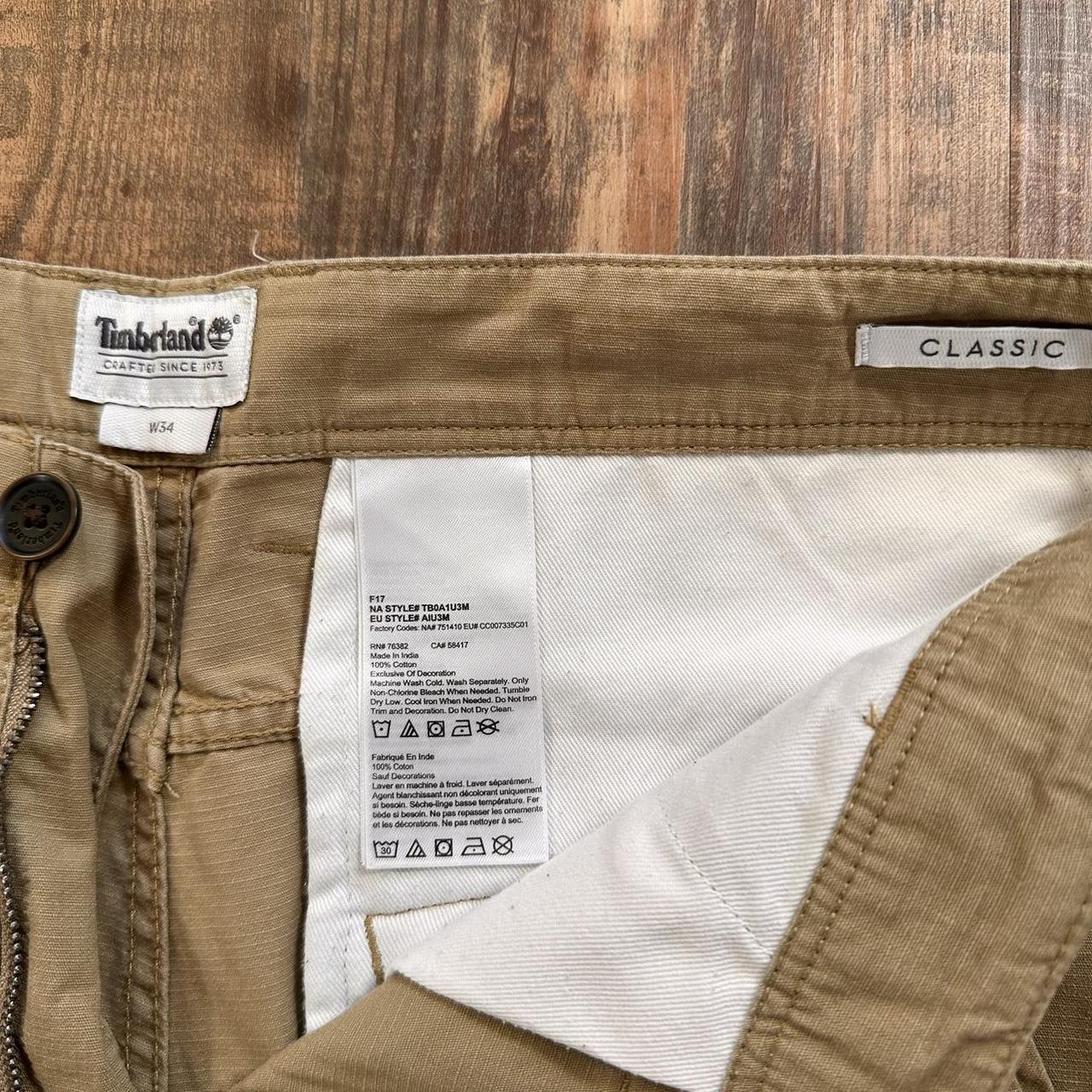 Timberland y2k cargo utility shorts in sand/beige