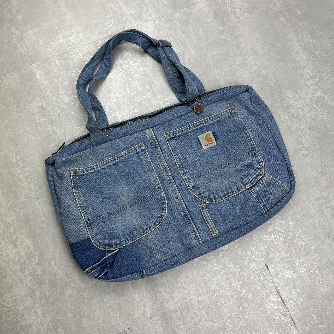 Carhartt 2000s denim reworked bag