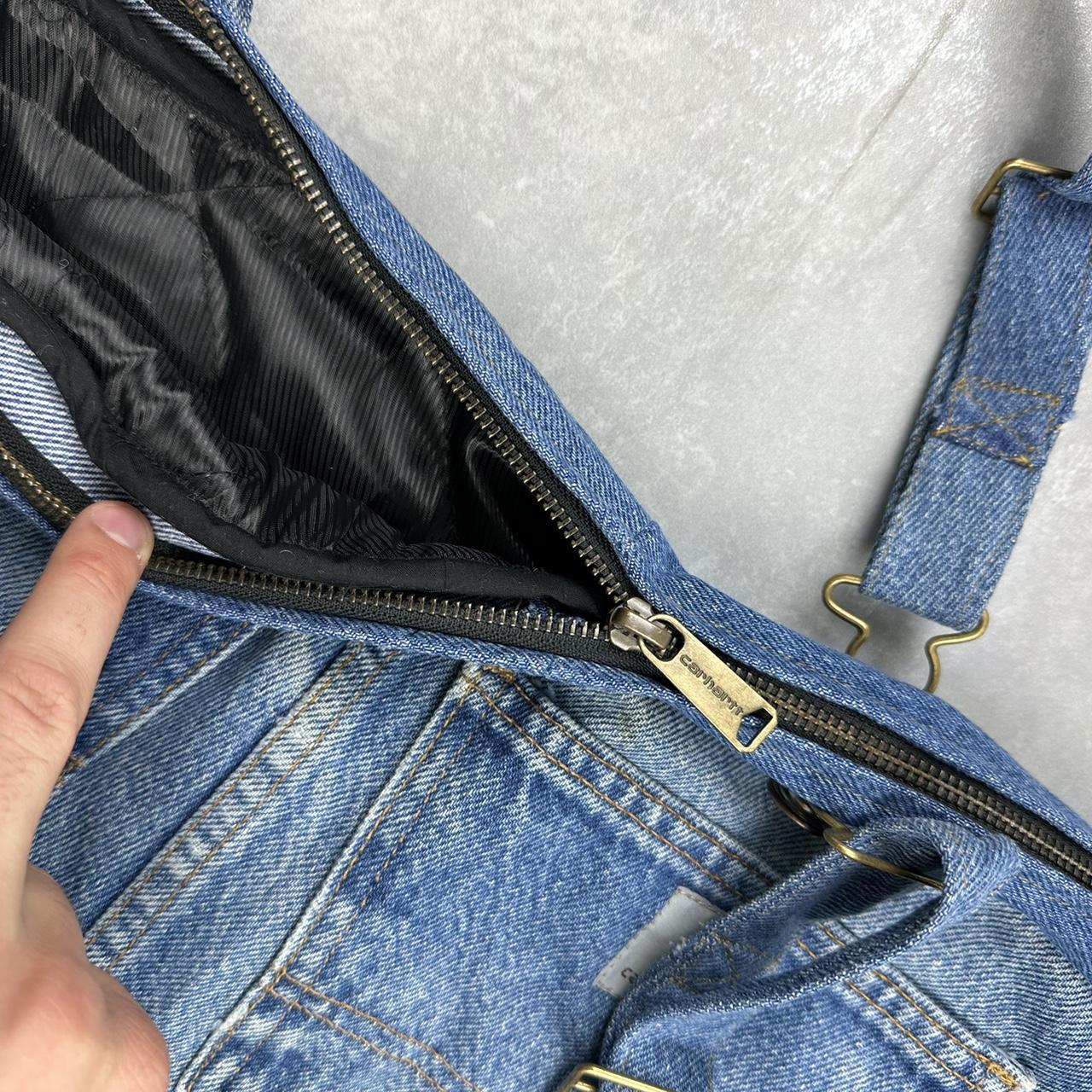 Carhartt 2000s denim reworked bag