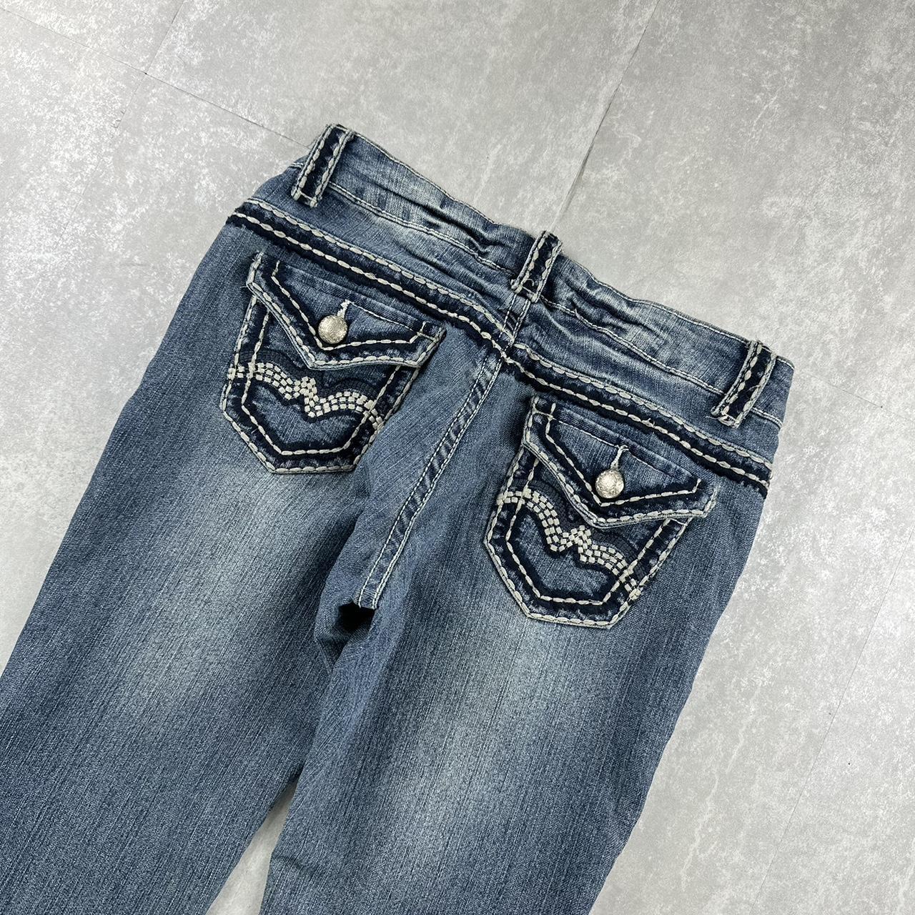 2000s spellout skate jeans