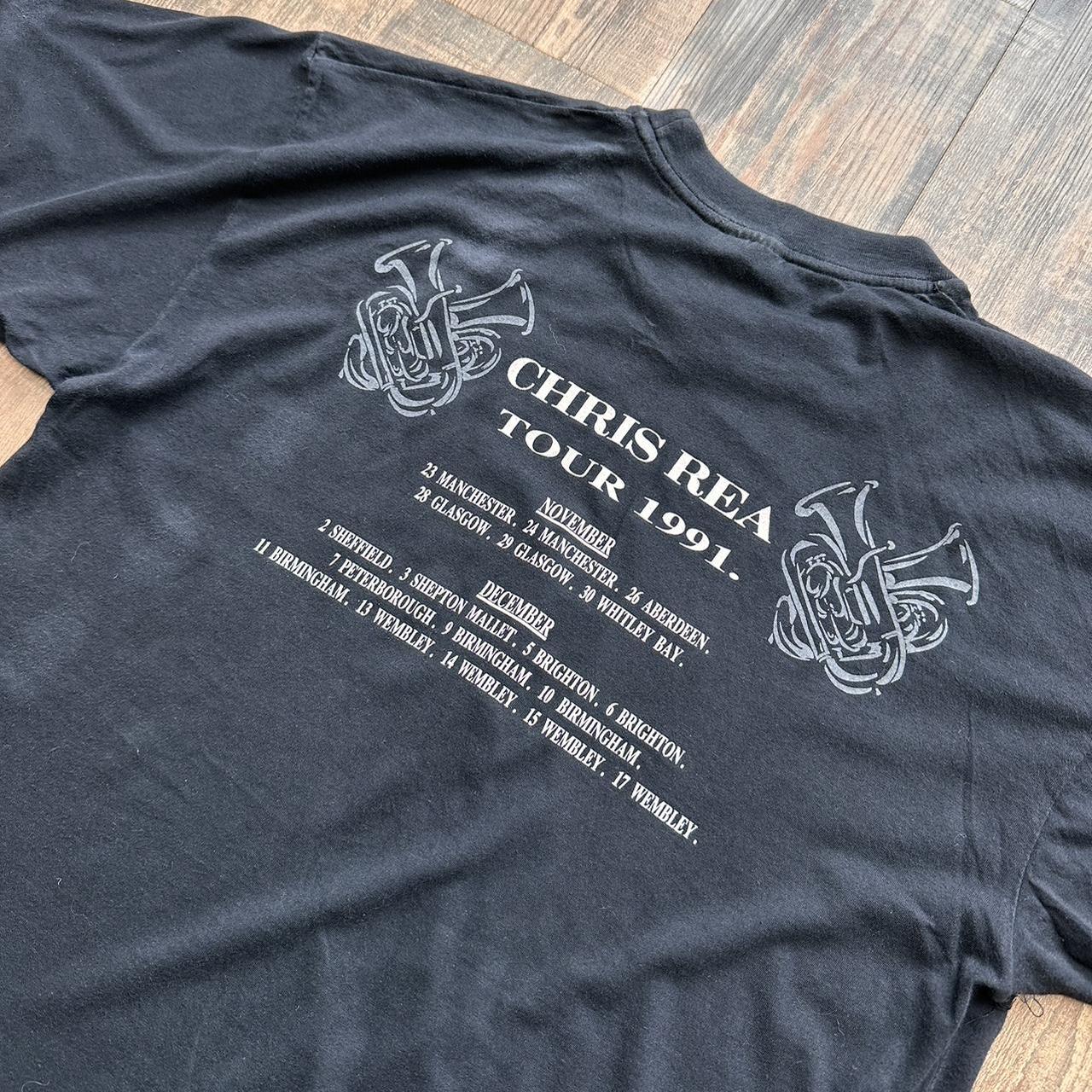 Vintage 1991 Chris Rea UK tour T-Shirt ‘auberge’