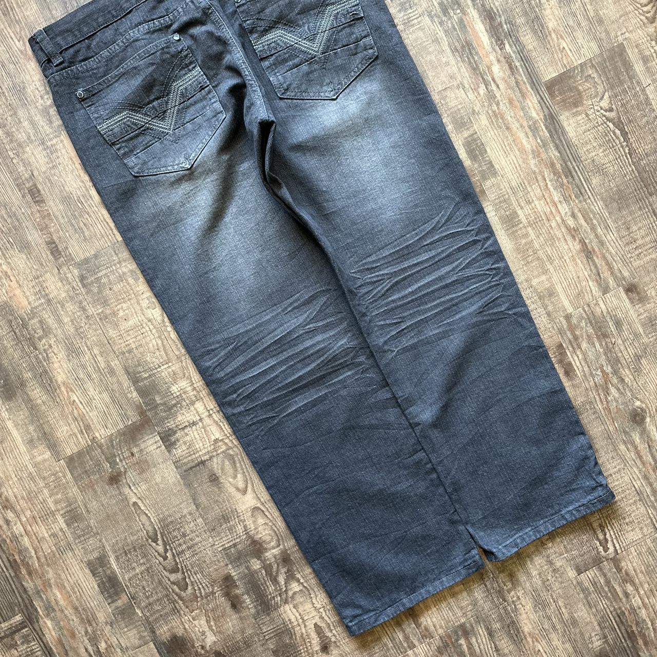 Mike’s Denim 2000s USA grunge distressed baggy jeans