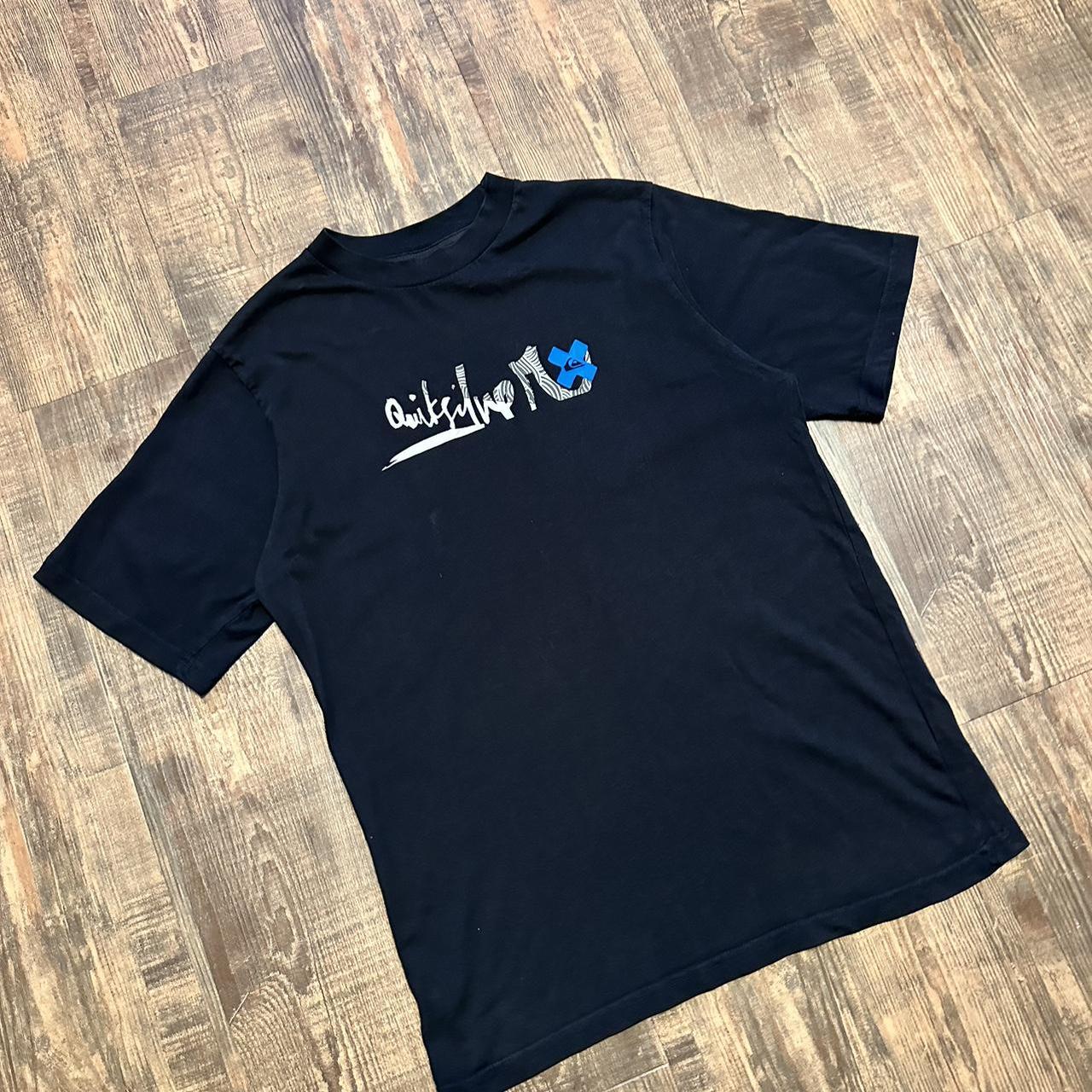 Quiksilver 2000s spellout T shirt