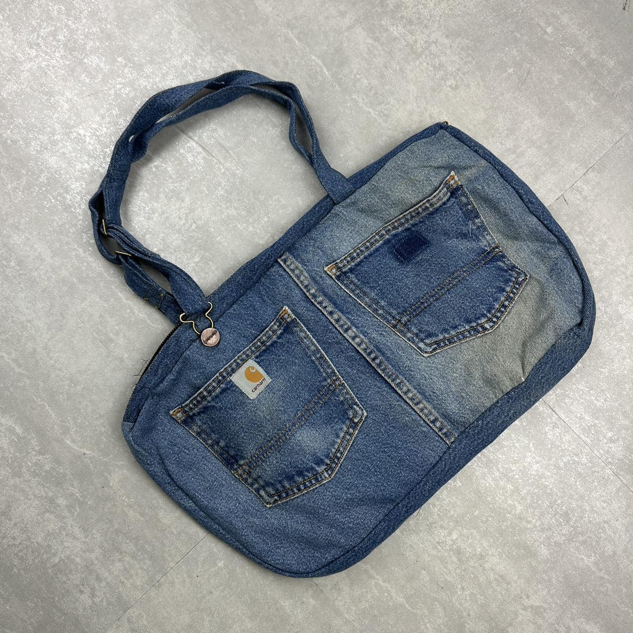 Carhartt 2000s denim reworked bag