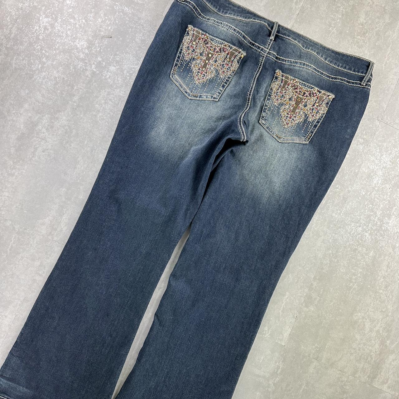 2000s baggy spellout skate jeans