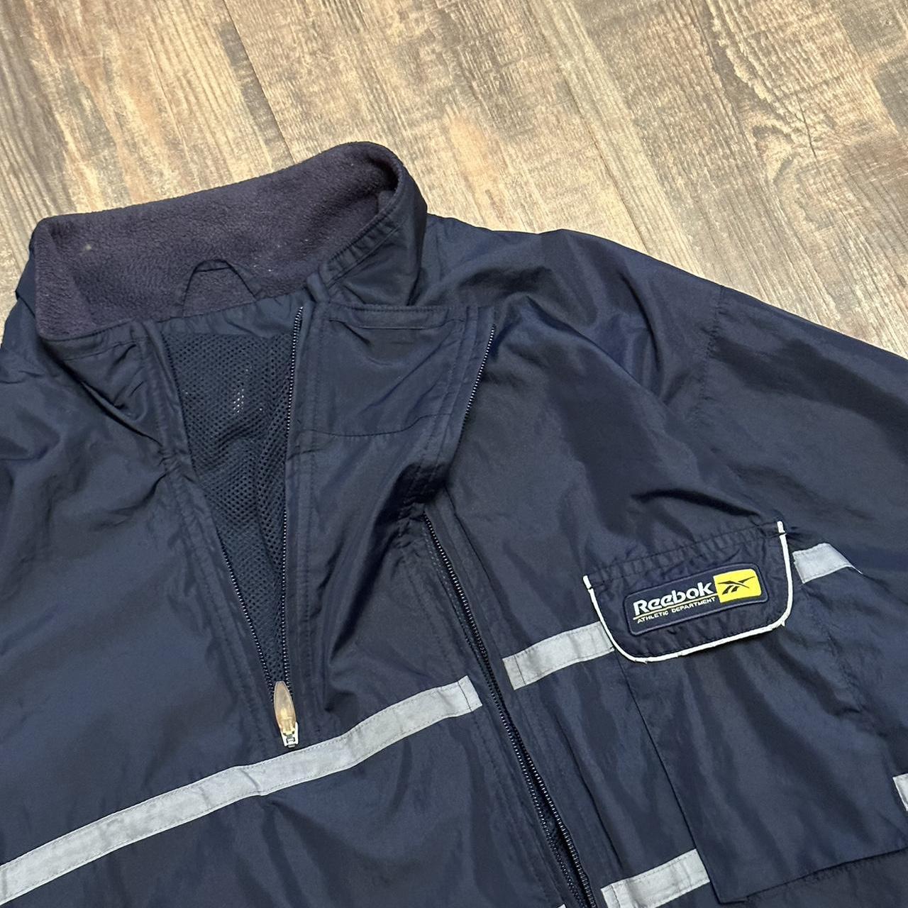 Reebok 2000s zip up track jacket