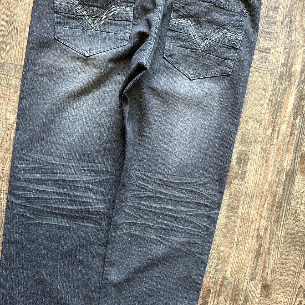 Mike’s Denim 2000s USA grunge distressed baggy jeans