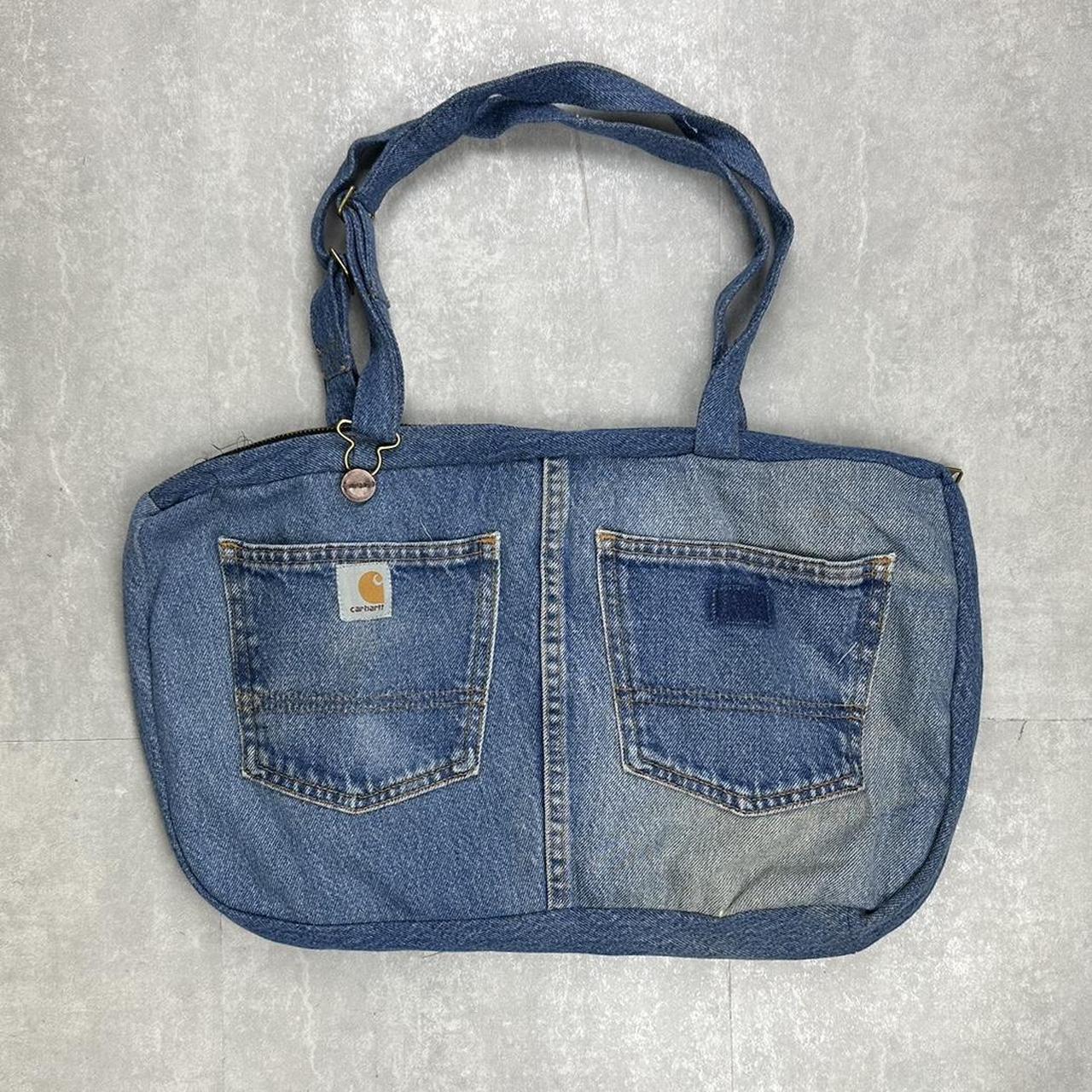 Carhartt 2000s denim reworked bag