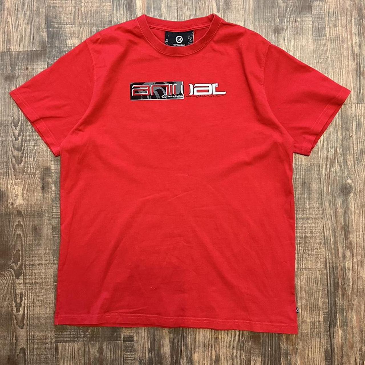 Animal 2004 00s spellout T-shirt