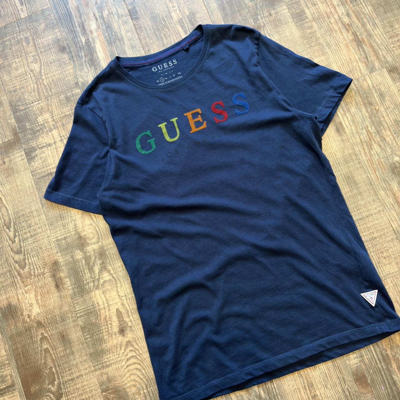 Guess Jeans spell out T shirt