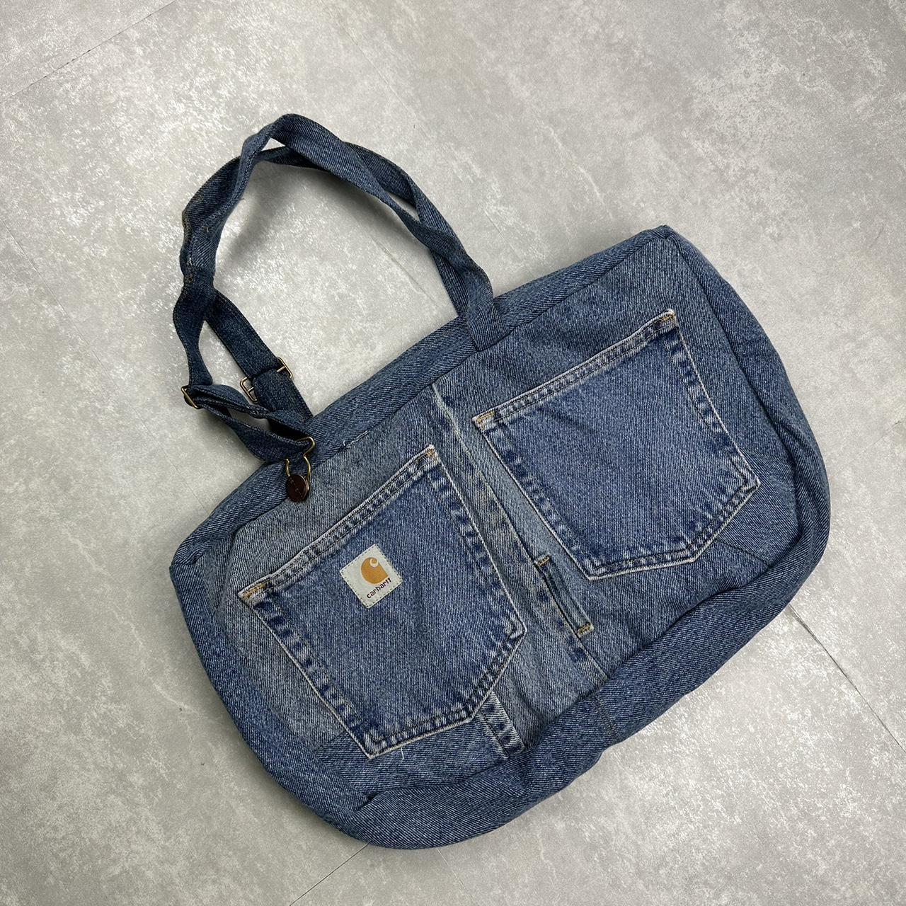 Carhartt 2000s denim reworked bag