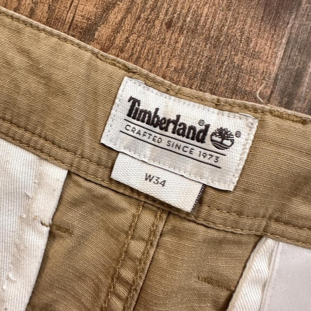 Timberland y2k cargo utility shorts in sand/beige