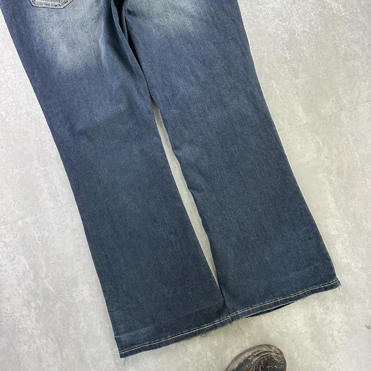 2000s baggy spellout skate jeans