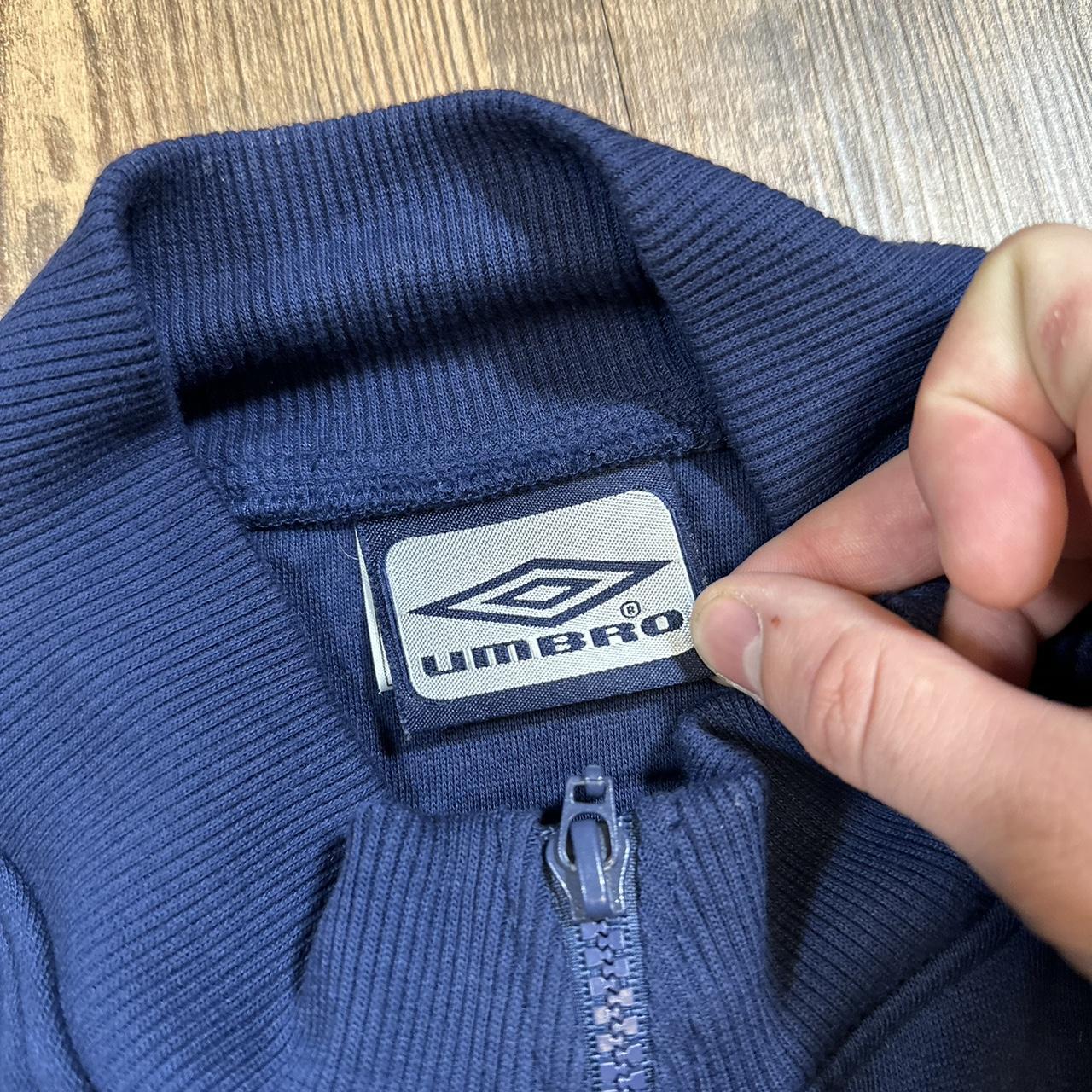 Umbro 2000s zip sweatshirt bomber