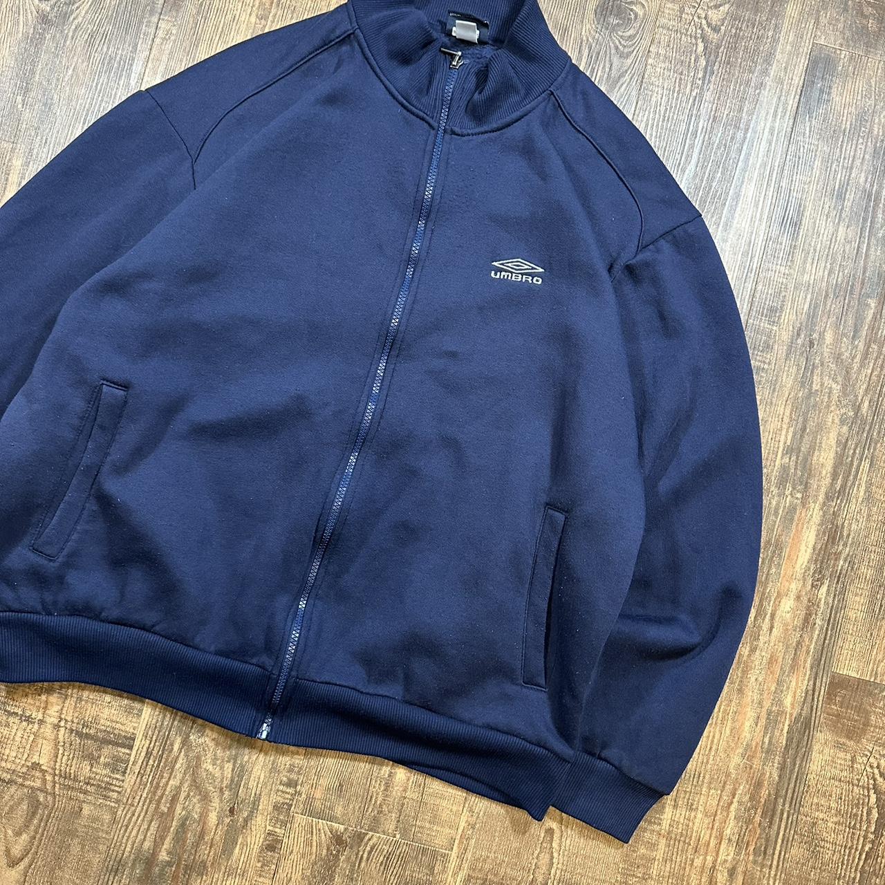 Umbro 2000s zip sweatshirt bomber