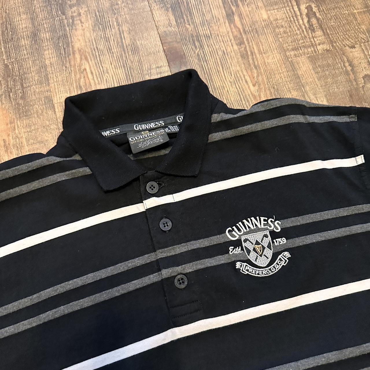 Vintage Guinness official merch polo shirt