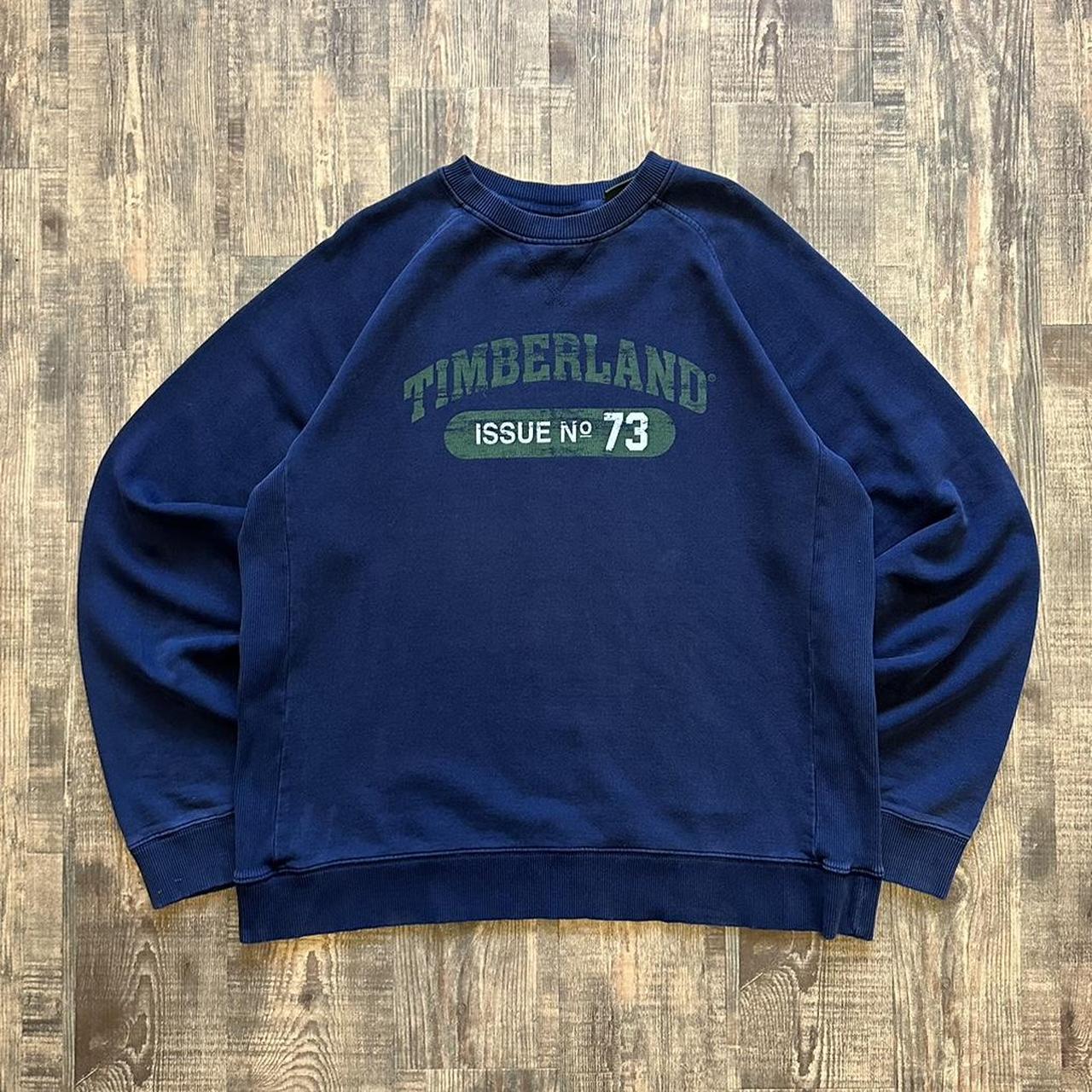 Timberland 2000s spell out sweatshirt