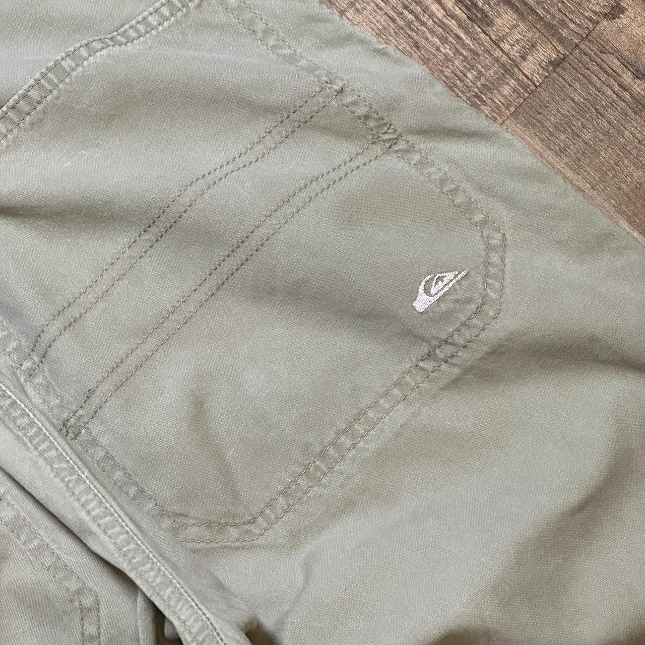 Quiksilver 2000s embroidered cargo pants