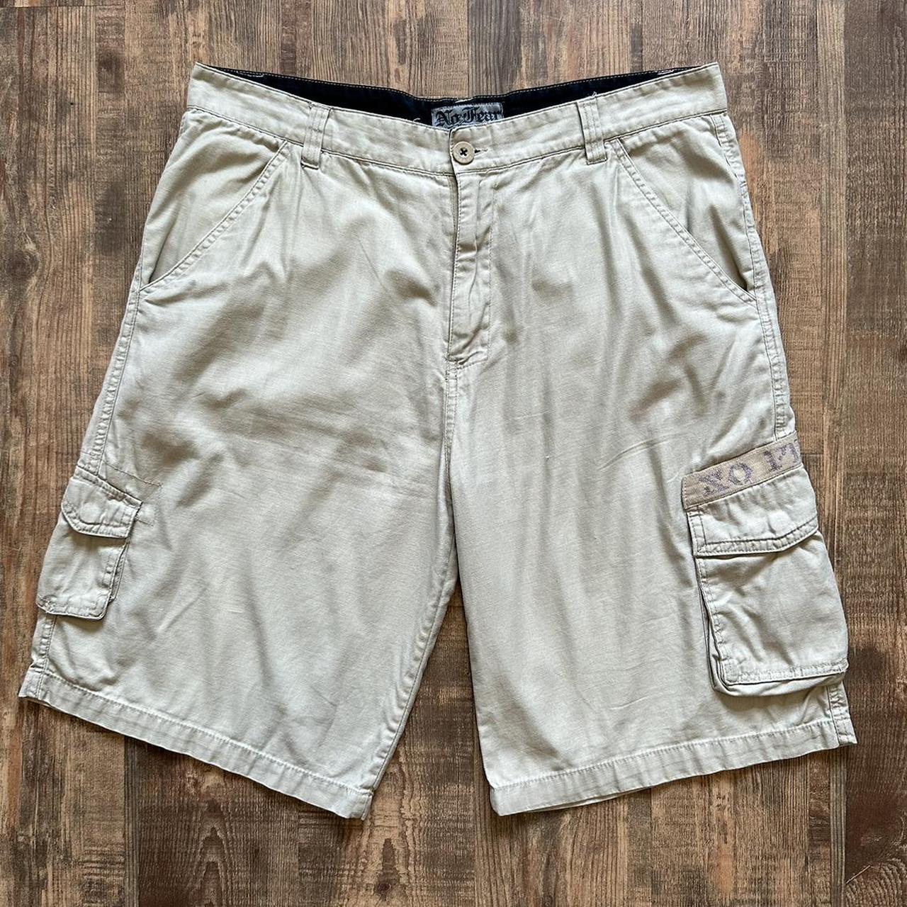 No Fear 2000s skate cargo shorts