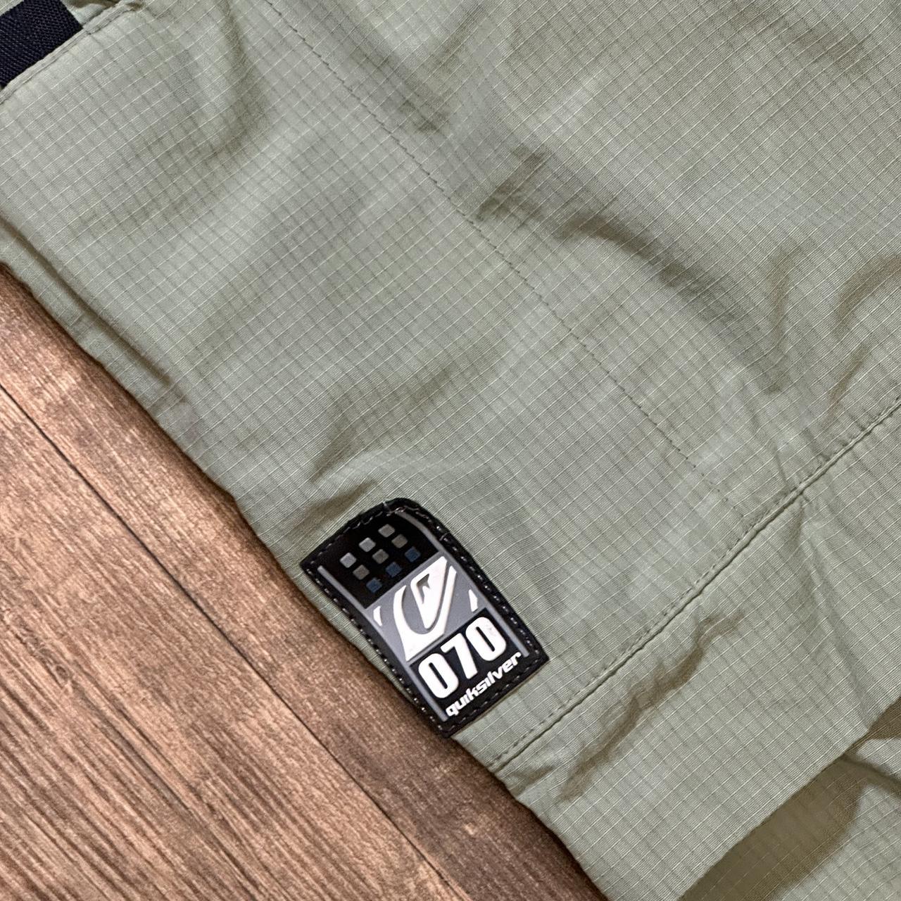 Quiksilver 2000s embroidered cargo track pants