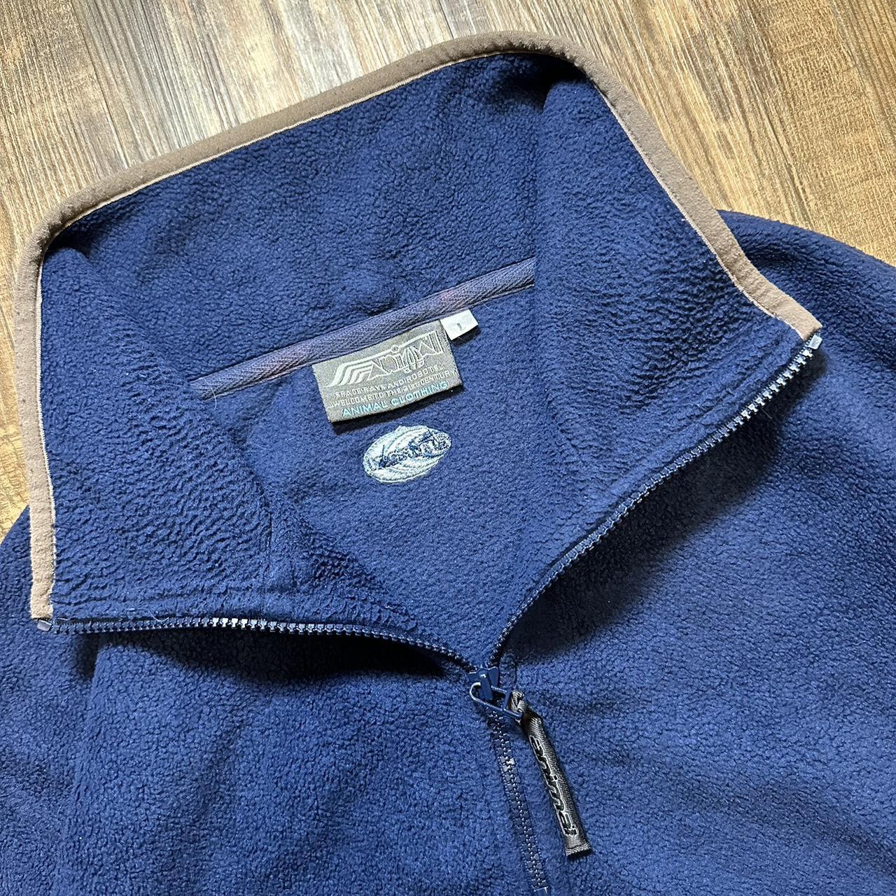 Animal 2000s 1/4 zip fleece