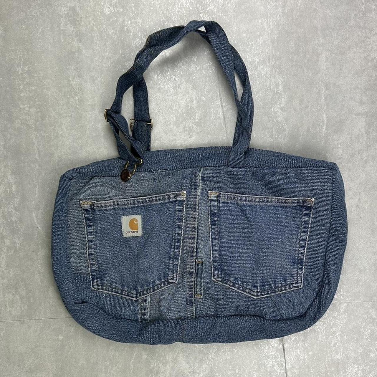 Carhartt 2000s denim reworked bag