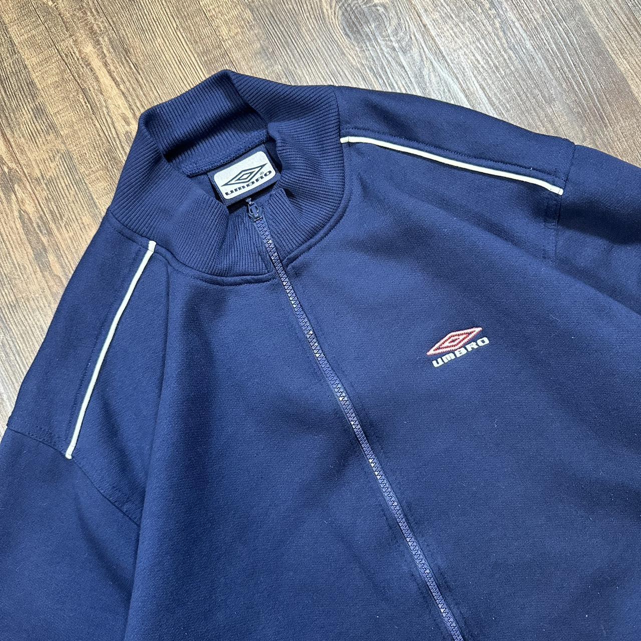 Umbro 2000s zip sweatshirt bomber