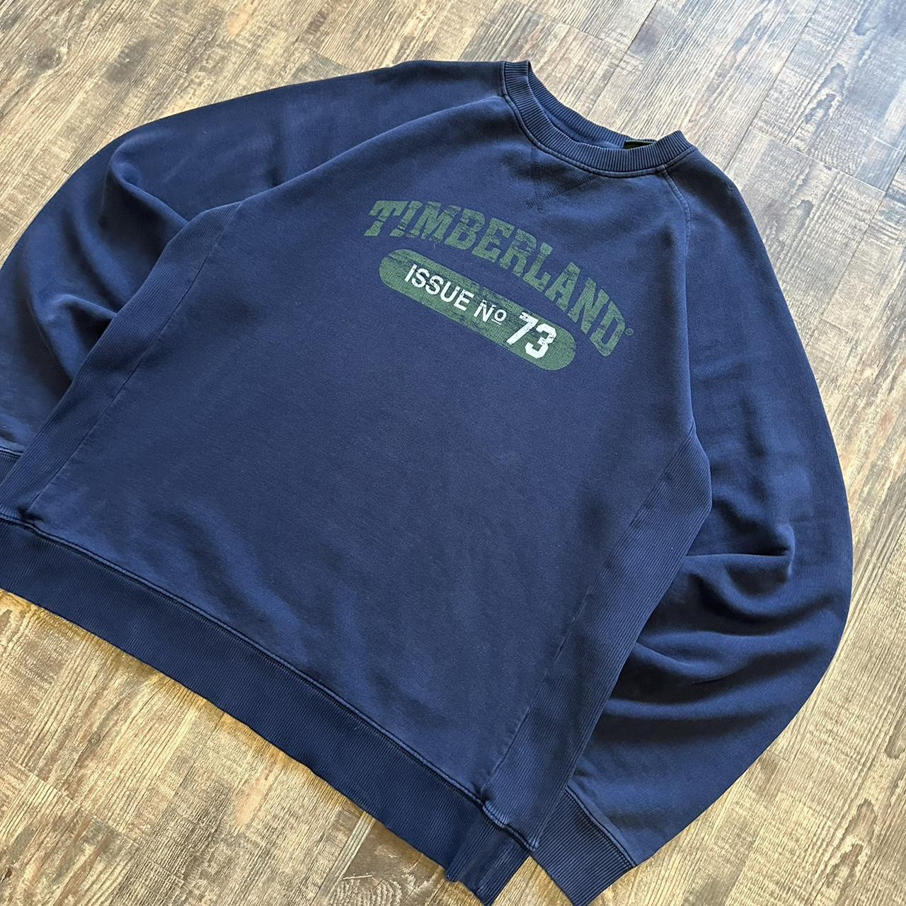 Timberland 2000s spell out sweatshirt