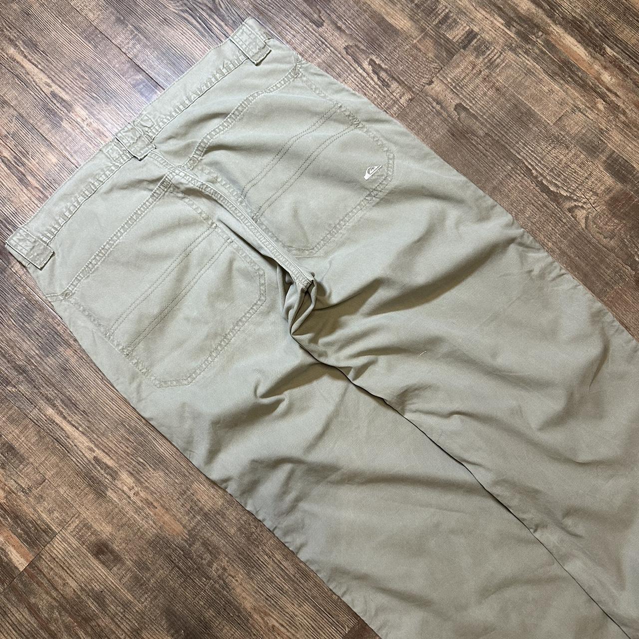 Quiksilver 2000s embroidered cargo pants