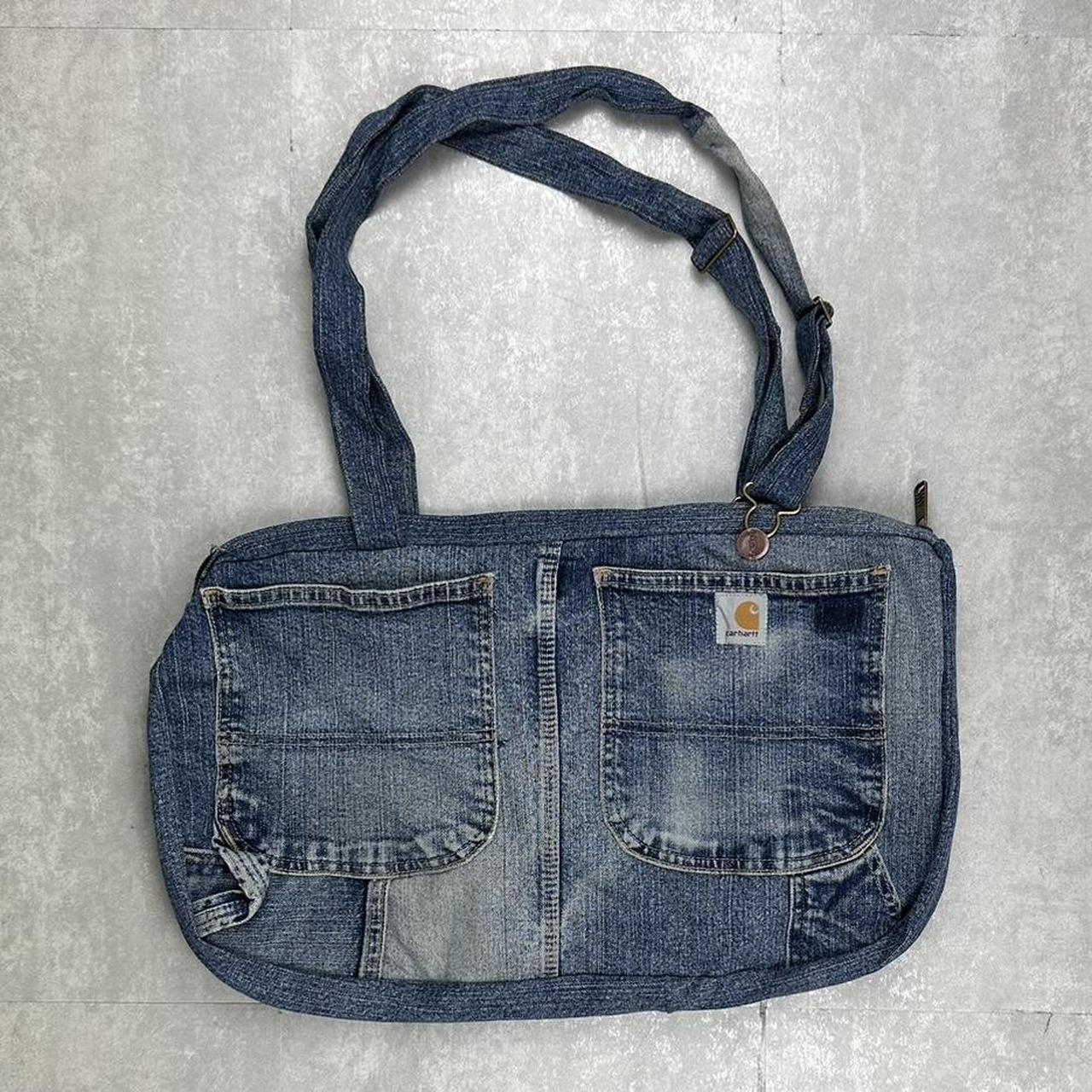 Carhartt 2000s denim reworked bag