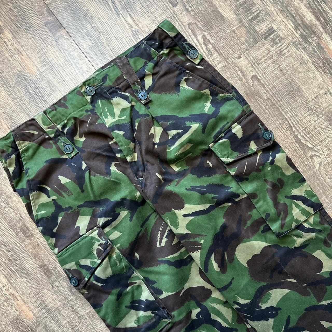 2000s military surplus camo trousers