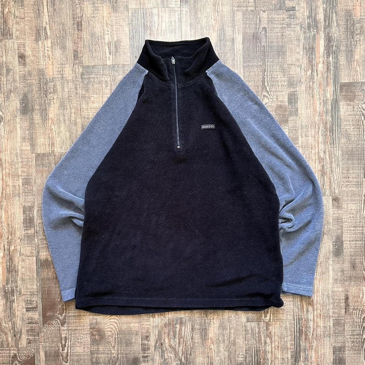 Kangol 2000s 1/4 zip fleece