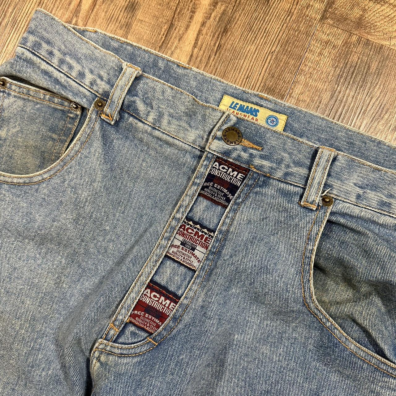 Vintage 90s acme construction workwear jeans