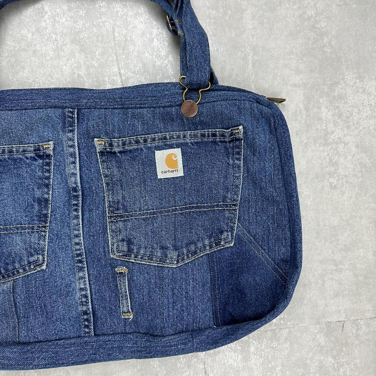 Carhartt 2000s denim reworked bag