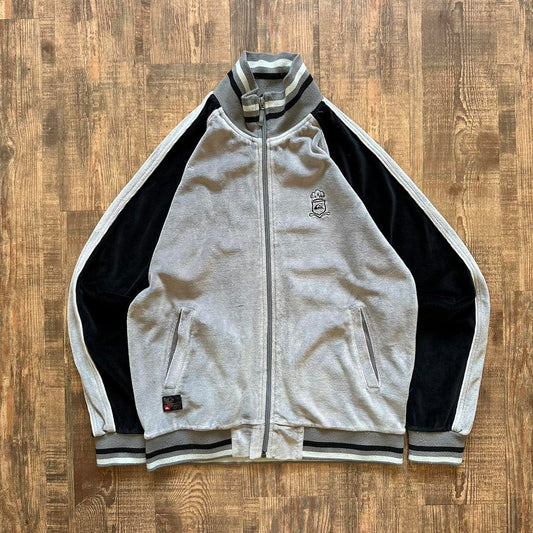 Quiksilver 2000s velour track jacket