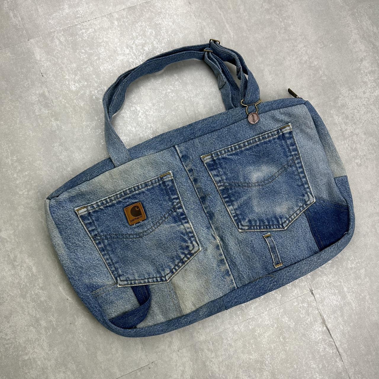 Carhartt 2000s denim reworked bag