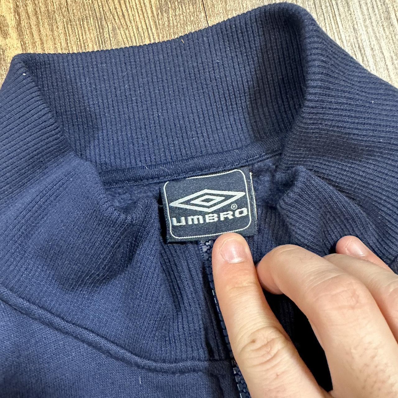 Umbro 2000s zip sweatshirt bomber