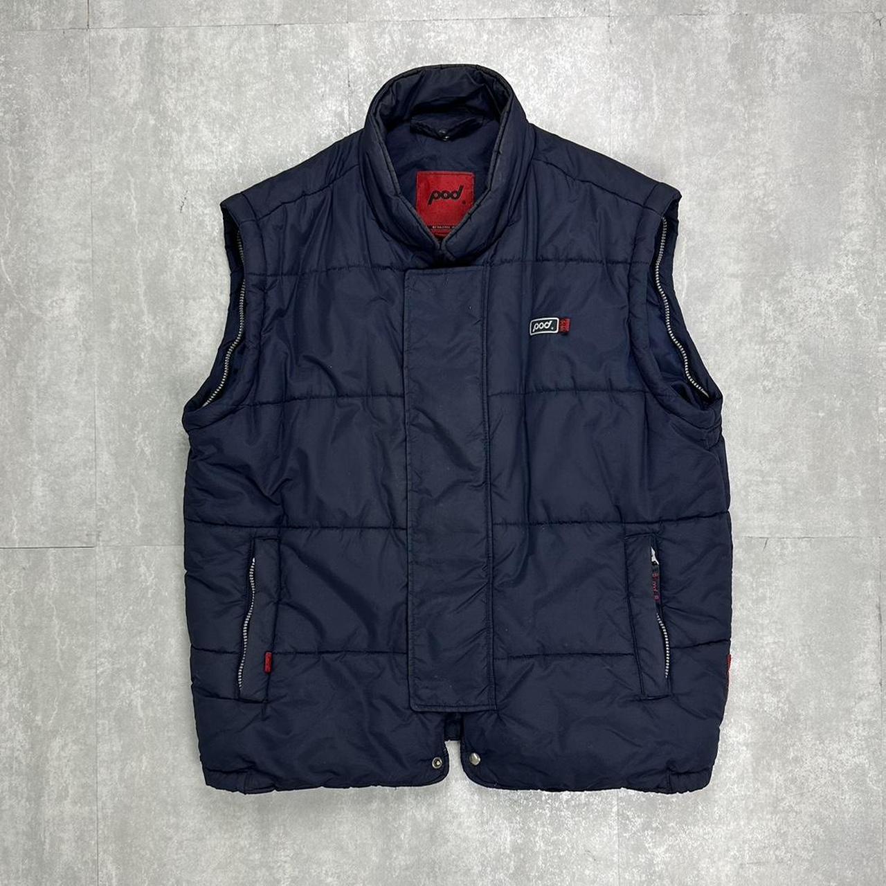 Pod red label 2000s 2-1 gilet puffer jacket/coat