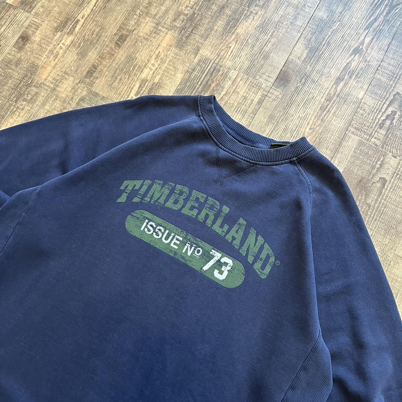 Timberland 2000s spell out sweatshirt