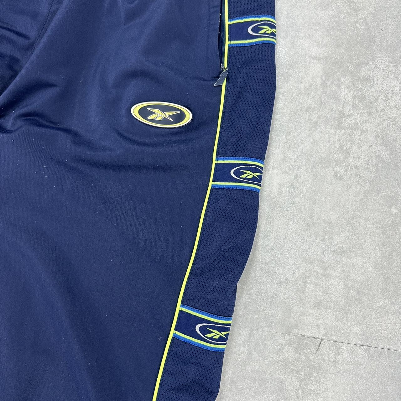 Reebok 2000s spell out taper trackpants