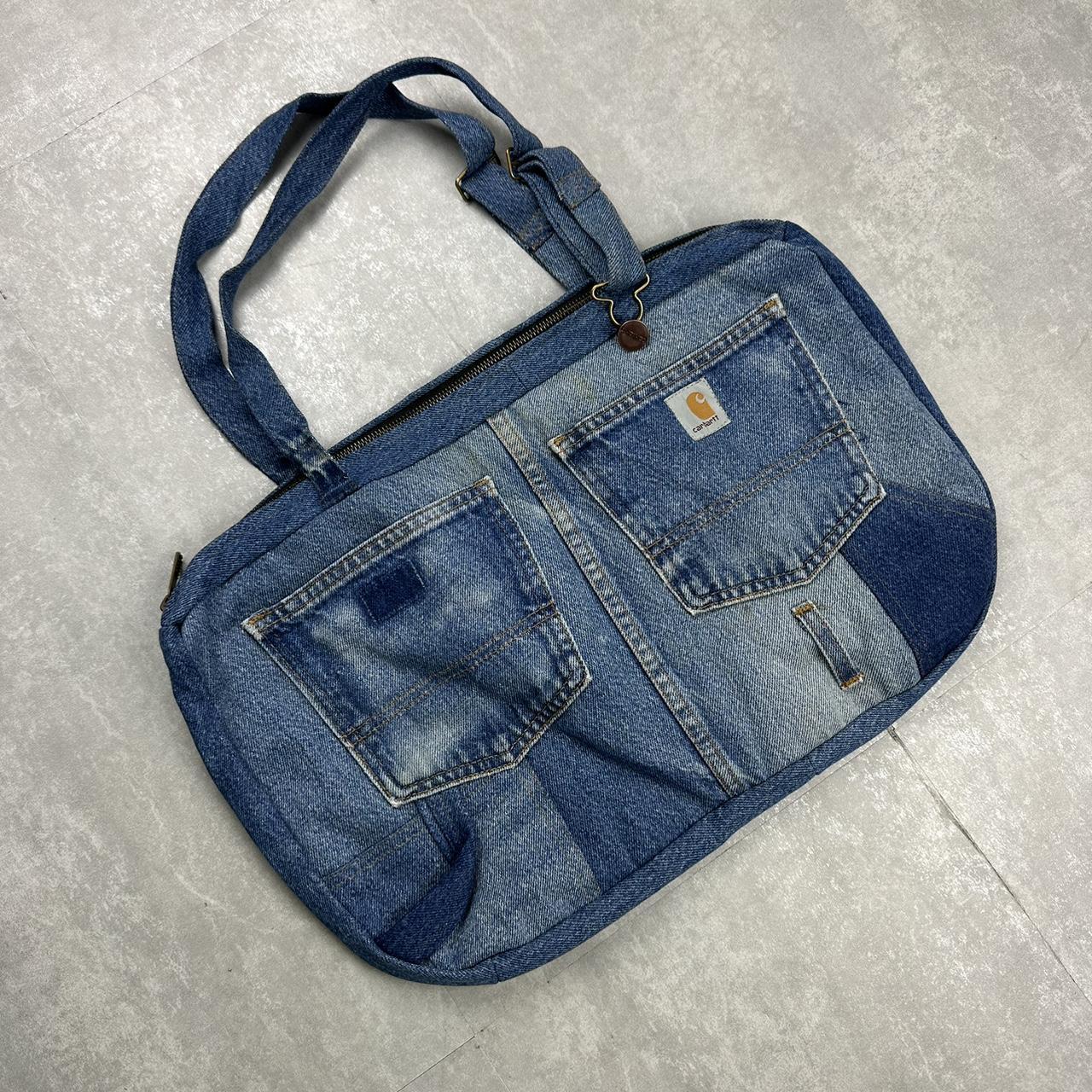 Carhartt 2000s denim reworked bag